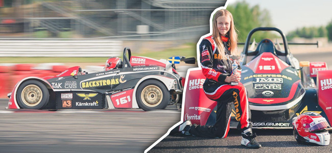 Alexia Danielsson formel racing